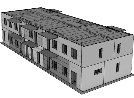 Здания из сборного железобетона
